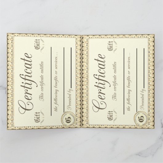 3 Cadeaubonnen Kaart (Binnen)