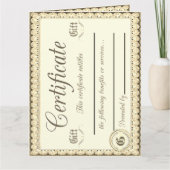 3 Cadeaubonnen Kaart (Voorkant)