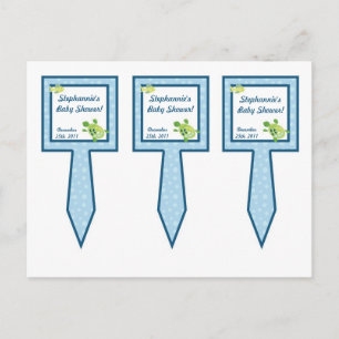 3 Cakesschilfers Ref Ocean Zee Turtle Uitnodiging Briefkaart