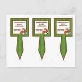 3 Caketjes Alle Star Green Uitnodiging Briefkaart (Voorkant)