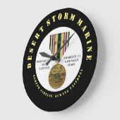 3 CAMPAGNE STARS PERSIAN GULF WAR VETERAN GROTE KLOK (Hoek)