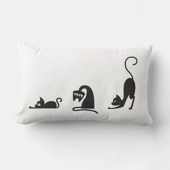 3 cats kussen (Voorkant)