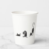 3 cats papieren bekers (Achterkant)