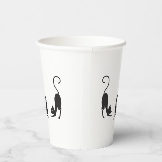 3 cats papieren bekers (Rechts)