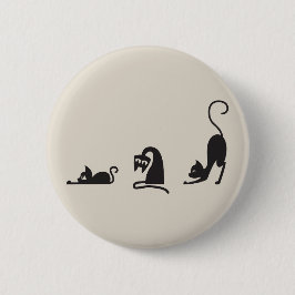 3 cats ronde button 5,7 cm