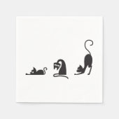 3 cats servet (Voorkant)