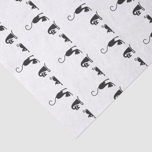 3 cats tissuepapier (Detail)