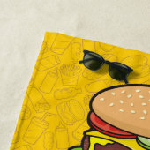 3 Cheeseburgers Strandlaken (In situ)