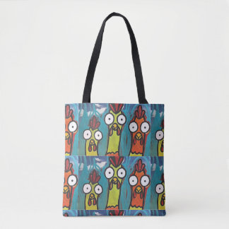 3 Chicken Shoulder Canvas tas