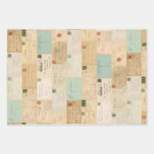 3 Collage Ephemera Sheets Inpakpapier Vel (Voorkant 2)