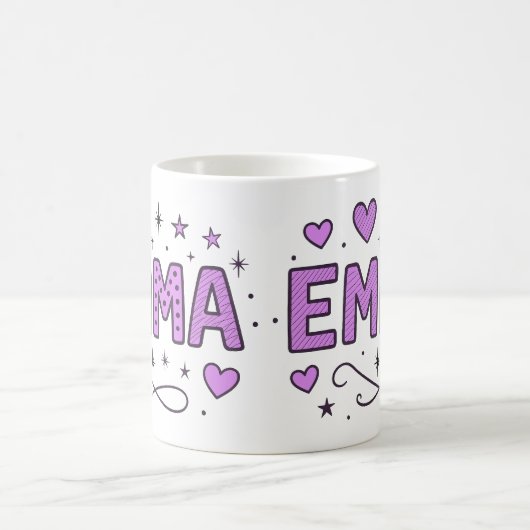 3 Color Emma 2 . Doodle Koffiemok (Center)