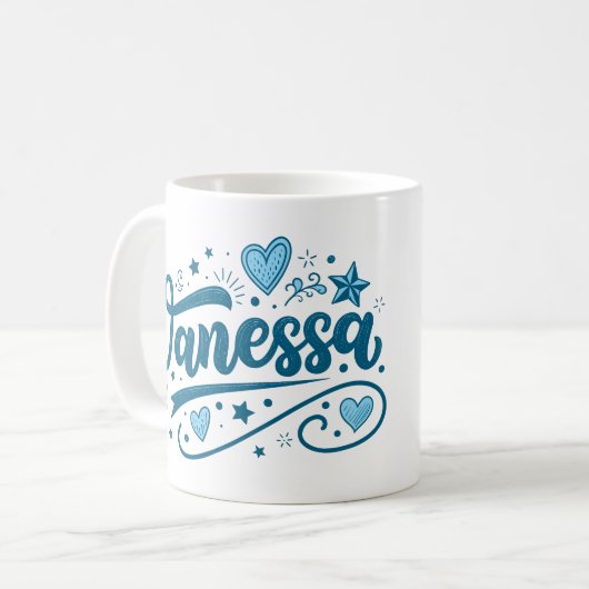 3 Color Vanessa 1 Koffiemok (Voorkant links)