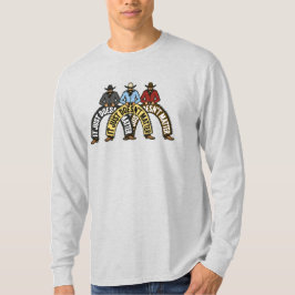 3 cowboys lopen een bar binnen... t-shirt