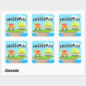 3" Critter.Co Sticker (vel van 6) (Vel)