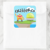 3" Critter.Co Sticker (vel van 6) (Tas)
