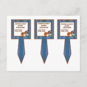 3 Cup Cake Picks All Star Blue Uitnodiging Briefkaart (Voorkant)