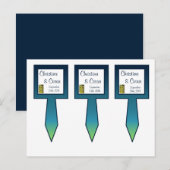 3 Cup Cake Picks Fireflies en Mason Jars Sunset Briefkaart (Voorkant / Achterkant)