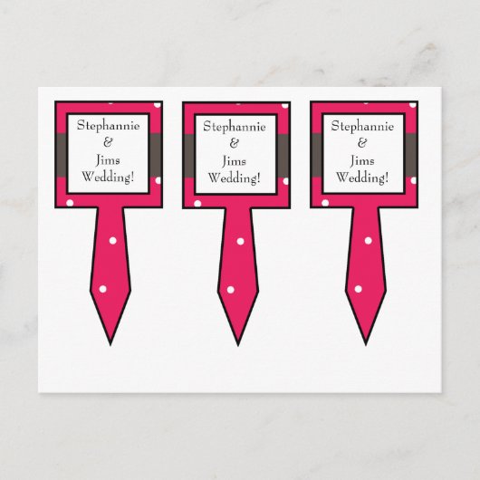 3 Cup Cake Picks Heet Roze/Zwart Giraffe Liefde Briefkaart (Voorkant)