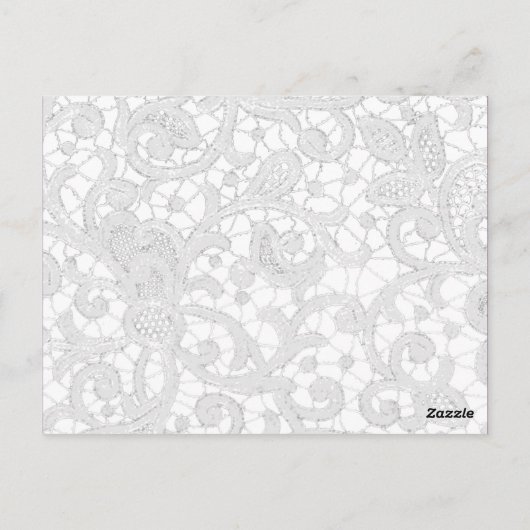 3 Cup Cake Picks Hoefijzers op Wood Lace Country Briefkaart (Achterkant)