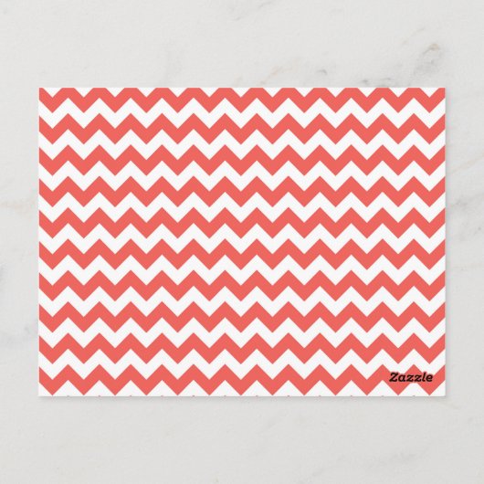 3 Cup Cake Picks Koraal Marine Blauw Chevron Naam Briefkaart (Achterkant)