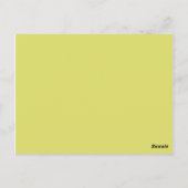 3 Cup Cake Picks Lime Groene Peer Swirls Briefkaart (Achterkant)