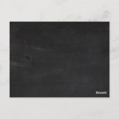 3 Cup Cake Picks Modern Krijtbord  Victori Briefkaart (Achterkant)