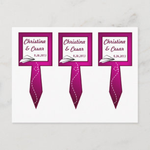 3 Cup Cake Picks Papier Vlak Paarse Loop Purples Briefkaart