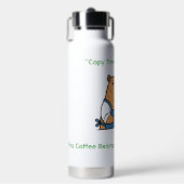 3. Cute Coffee Lover Bottle Waterfles (Voorkant)