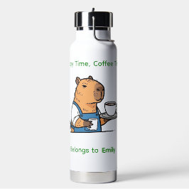 3. Cute Coffee Lover Bottle Waterfles