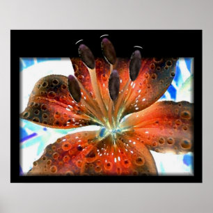 3-D Abstract gelilie Poster