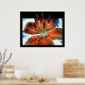 3-D Abstract gelilie Poster (Keuken)