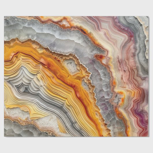 3 D Agaat inpakpapier (Vlak)