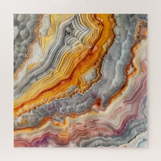 3 D Agaat Puzzel Legpuzzel (Horizontaal)