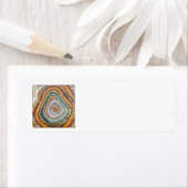 3 D Agate Adresetiketten Etiket (Insitu)