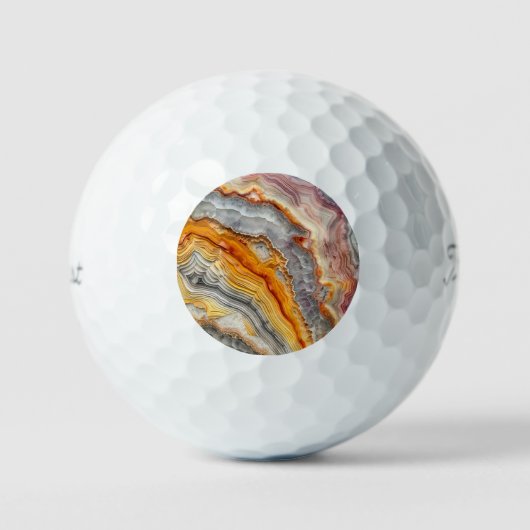 3 D Agate golfballen (Voorkant)