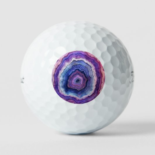 3 D Agate golfballen (Voorkant)