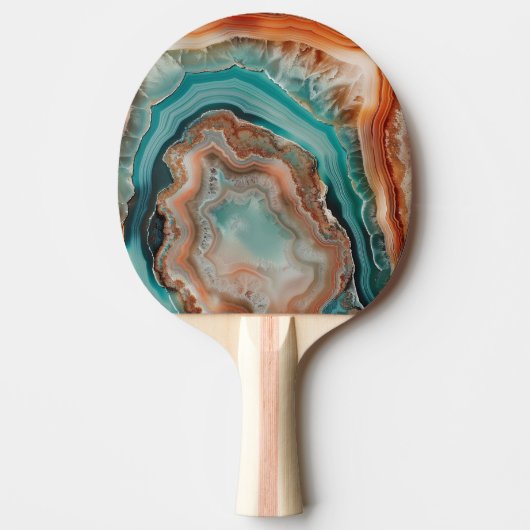 3 D Agate Ping Pong Paddle Tafeltennisbatje (Voorkant)