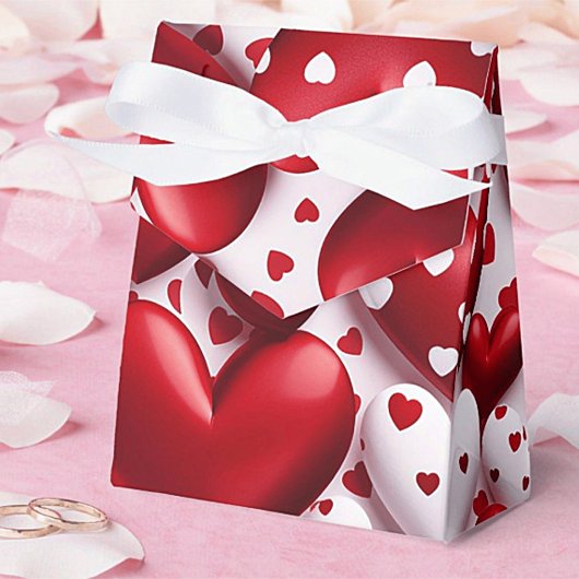 3-D Hearts Design Valentijn Favoriet Box Bedankdoosjes