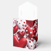 3-D Hearts Design Valentijn Favoriet Box Bedankdoosjes (Geopend)