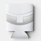 3-D Kijk Silver Priest of Minister's Collar Blikjeskoeler (Achterkant)