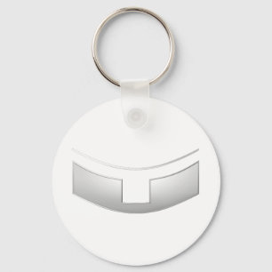 3-D Kijk Silver Priest of Minister's Collar Sleutelhanger