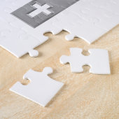 3-D look Silver Priest's Stole Legpuzzel (Zijkant)