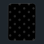 3-D look Silver Star van David Magneet<br><div class="desc">3-D look Silver Star van David</div>