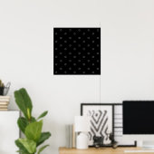 3-D look Silver Star van David Poster (Thuiskantoor)