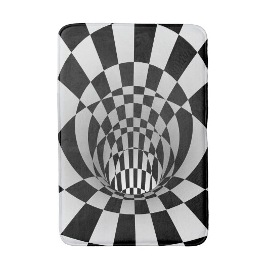 3-D optische illusie badmat (Voorkant Verticaal)