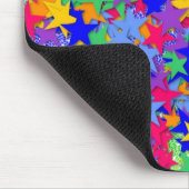 3-D sterren Muismat (Hoek)