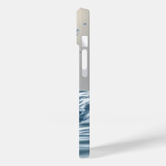 3-D water spatten Case-Mate iPhone Case (Achterkant / Links)