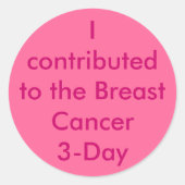 3-daagse Donor Stickers (Voorkant)