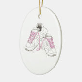 3-daagse loopschoenen keramisch ornament (Links)