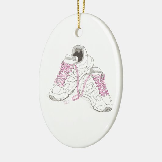 3-daagse loopschoenen keramisch ornament (Links)